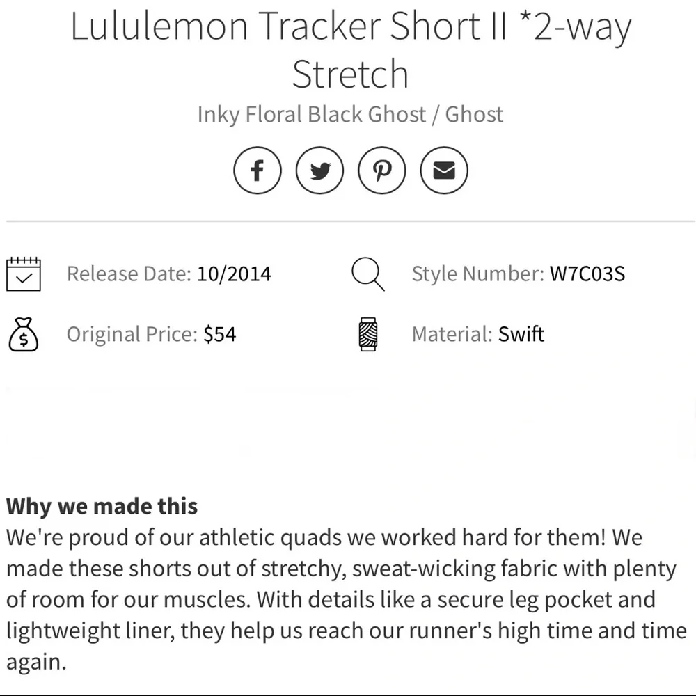 lululemon athletica lululemon tracker